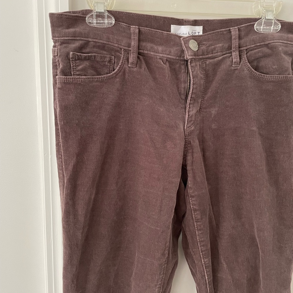 EUC Loft Corduroy Skinny Pants - Picture 3 of 4